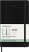 Moleskine - Agenda notitieboek 2023 msk 12mnd large sc zwart | 12 stuks