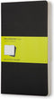 Moleskine Cahier Journals - Pocket - Blanco - Zwart - set van 3