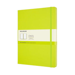 Moleskine Classic Notitieboek - Extra Large - Hardcover - Blanco - Citroen Groen