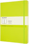 Moleskine Classic Notitieboek - Extra Large - Hardcover - Blanco - Citroen Groen