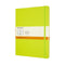 Moleskine Classic Notitieboek - Extra Large - Hardcover - Gelinieerd - Citroen Groen
