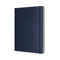 Moleskine Classic Notitieboek - Extra Large - Hardcover - Gelinieerd - Saffier Blauw