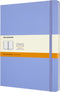 Moleskine Classic Notitieboek - Extra Large - Hardcover - Gelinieerd - Hortensia Blauw