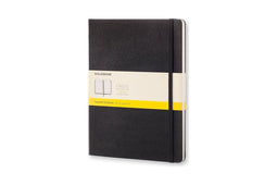 Moleskine Classic Notitieboek - Extra Large - Hardcover - Geruit - Zwart
