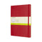 Moleskine Classic Notitieboek - Extra Large - Softcover - Blanco - Rood