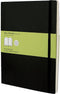 Moleskine Classic Notitieboek - Extra Large - Softcover - Blanco - Zwart
