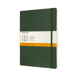 Moleskine Classic Notitieboek - Extra Large - Softcover - Gelijnd- Mirte Groen