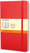 Moleskine Classic Notitieboek - Large - Hardcover - Gelinieerd - Rood
