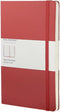 Moleskine Classic Notitieboek - Large - Hardcover - Gelinieerd - Rood