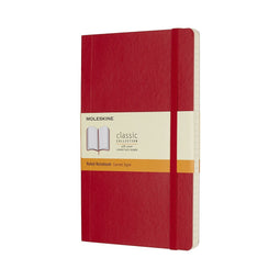 Moleskine Classic Notitieboek - Large - Softcover - Gelinieerd - Rood