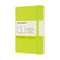 Moleskine Classic Notitieboek - Pocket - Hardcover - Blanco - Citroen Groen