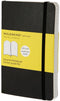 Moleskine Classic Notitieboek - Pocket - Softcover - Geruit - Zwart