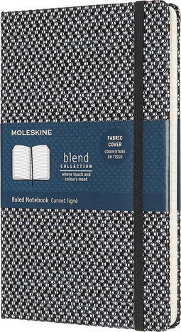 Moleskine Limited Edition-Notitieboek-Blend-19-Large-Gelineerd-Zwart