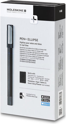 Moleskine Pen + Ellipse smart pen - Zwart