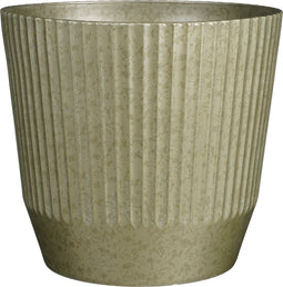 Mica Decorations Rio - Bloempot voor Buiten - H41 x Ø45 cm - Groen