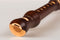 Mollenhauer 1042d Studet Sopranblockfluit Barock, dubbel, Birnb. donker - Sopraan blokfluit (Barok)
