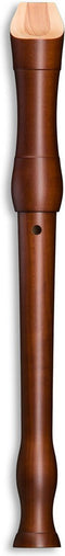 Mollenhauer 1042d Studet Sopranblockfluit Barock, dubbel, Birnb. donker - Sopraan blokfluit (Barok)