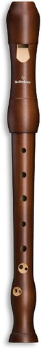 Mollenhauer 1042d Studet Sopranblockfluit Barock, dubbel, Birnb. donker - Sopraan blokfluit (Barok)