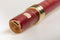 Mollenhauer 4119R Adris Traumfluit Sopran Barock, dubbel, rood - Sopraan blokfluit (Barok)