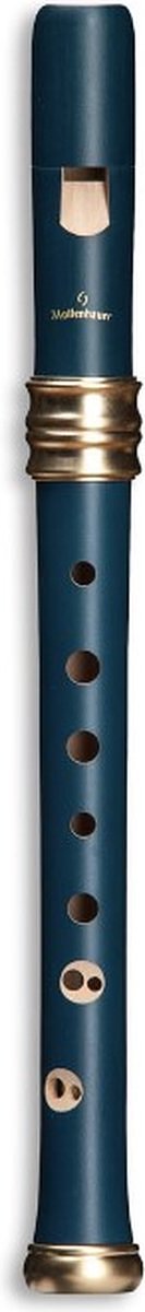Mollenhauer Blokfluit Adri's Dream Blauw Hout 4119B