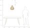 MOLOPO - Hanglamp - Beige - Papier touw