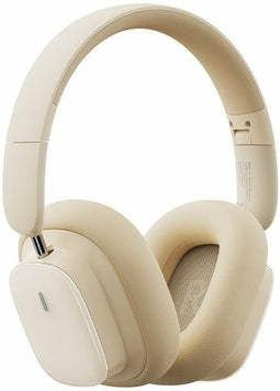 Baseus Bowie H1i - Draadloze Noise-Cancellation Koptelefoon - 100 uur speeltijd - Wit