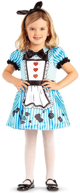 Mom Alice In Wonderland Meisjeskostuum Veelkleurig 3-4 Years