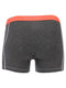 PUMA Colour Block Boxershort - Grijs/Oranje - Maat S
