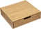 Capsulehouder Bamboe- 2 Lades - Theedoos - Opbergbox - Bureau Organizer - Koffie Capsule Houder - Koffiepads - Koffiezetapparaat stand met Lade- Koffiecups houder - Geschikt voor Dolce Gusto - Vertuo - L’Or
