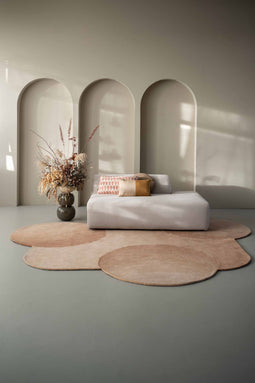 MOMO Rugs Designer Elvire Circle In The Sand Amber 200x250 cm