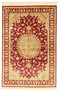 MOMO Rugs Ghom Silk 65 Vloerkleed - 98x148 - - Oosters Tapijt - Klassiek - Beige, Rood