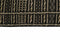 MOMO Rugs Kelim Kordi 58 Vloerkleed - 144x193 - Vierkant - Kelim Tapijt - Modern - Zwart