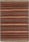 MOMO Rugs Kelim Kordi 64 Vloerkleed - 158x227 - Vierkant - Kelim Tapijt - Modern - Beige, Rood, Zwart