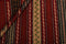 MOMO Rugs Kelim Kordi 64 Vloerkleed - 158x227 - Vierkant - Kelim Tapijt - Modern - Beige, Rood, Zwart