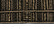 MOMO Rugs Kelim Kordi 68 Vloerkleed - 162x231 - Vierkant - Kelim Tapijt - Modern - Zwart