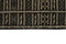MOMO Rugs Kelim Kordi 72 Vloerkleed - 166x244 - Vierkant - Kelim Tapijt - Modern - Zwart