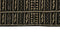 MOMO Rugs Kelim Kordi 73 Vloerkleed - 172x240 - Vierkant - Kelim Tapijt - Modern - Zwart