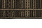MOMO Rugs Kelim Kordi 74 Vloerkleed - 171x236 - Vierkant - Kelim Tapijt - Modern - Zwart