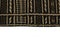MOMO Rugs Kelim Kordi 78 Vloerkleed - 159x234 - Vierkant - Kelim Tapijt - Modern - Zwart