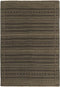 MOMO Rugs Kelim Kordi 80 Vloerkleed - 172x243 - Vierkant - Kelim Tapijt - Modern - Zwart