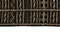 MOMO Rugs Kelim Kordi 80 Vloerkleed - 172x243 - Vierkant - Kelim Tapijt - Modern - Zwart