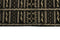 MOMO Rugs Kelim Kordi 83 Vloerkleed - 168x246 - Vierkant - Kelim Tapijt - Modern - Zwart
