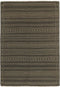 MOMO Rugs Kelim Kordi 88 Vloerkleed - 171x244 - Vierkant - Kelim Tapijt - Modern - Zwart