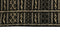 MOMO Rugs Kelim Kordi 89 Vloerkleed - 168x242 - Vierkant - Kelim Tapijt - Modern - Zwart