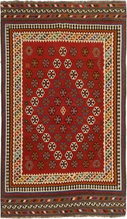 MOMO Rugs Kelim Old 103 Vloerkleed - 163x285 - Vierkant - Kelim Tapijt - Modern - Meerkleurig