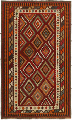 MOMO Rugs Kelim Old 105 Vloerkleed - 166x290 - Vierkant - Kelim Tapijt - Modern - Meerkleurig
