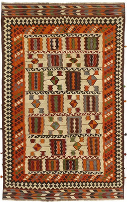 MOMO Rugs - MOMO Rugs Kelim Old 111 Vloerkleed - 164x278 cm - Vierkant - Kelim Tapijt - Bohemian, Oosters - Meerkleurig
