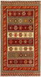 MOMO Rugs - MOMO Rugs Kelim Old 119 Vloerkleed - 143x280 cm - Vierkant - Kelim Tapijt - Bohemian, Oosters - Meerkleurig