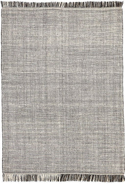 MOMO Rugs Nordic Flair Grey Vloerkleed - 60x90 - Rechthoek - Laagpolig,Structuur Tapijt - Modern - Antraciet, Beige, Grijs