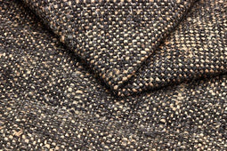 MOMO Rugs Nordic Nature Black Vloerkleed - 140x200 - Rechthoek - Laagpolig,Structuur Tapijt - Modern - Beige, Bruin, Zwart